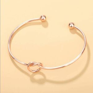 5/$25 KNOT ROSE GOLD CUFF